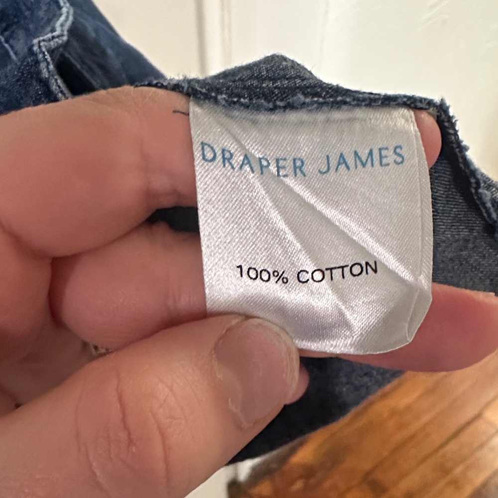 Draper James Chambray Shirt Dress - Picture 3 of 5